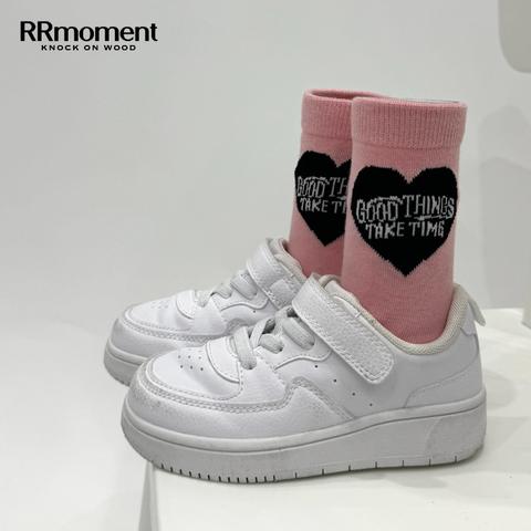キッズ　クルーソックス（15-20cm・RRmoment）