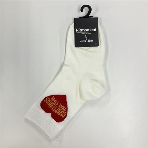 キッズ　クルーソックス（15-20cm・RRmoment）