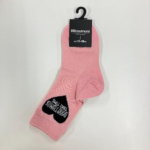 キッズ　クルーソックス（15-20cm・RRmoment）