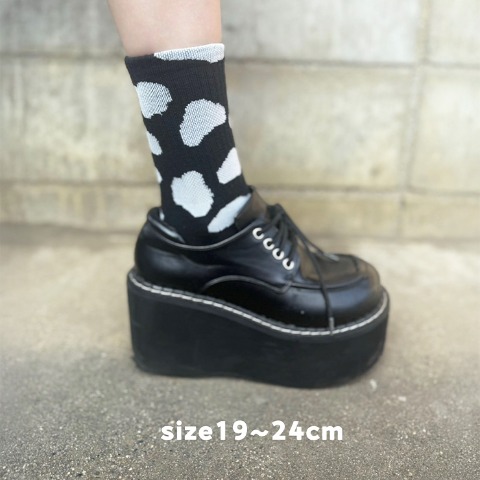 キッズ　ソックス（19-24cm　ゼブラナさん）
