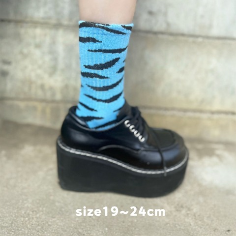 キッズ　ソックス（19-24cm　ゼブラナさん）