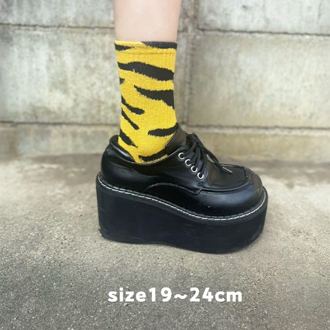 キッズ　ソックス（19-24cm　ゼブラナさん）