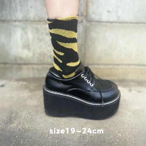 キッズ　ソックス（19-24cm　ゼブラナさん）