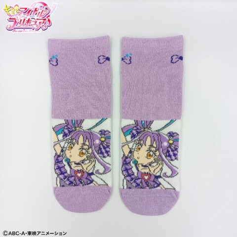 キッズ　クルーソックス（15-20cm・プリキュア）