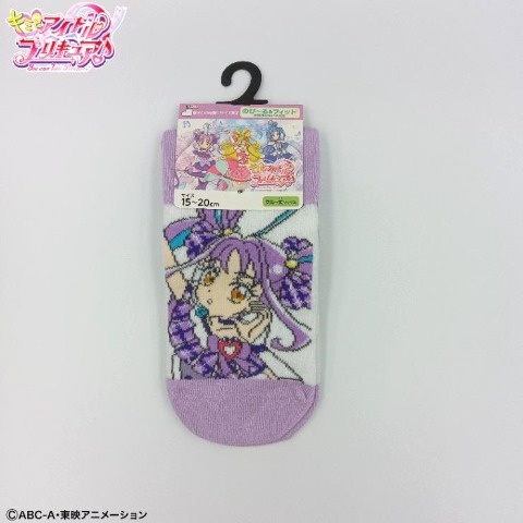 キッズ　クルーソックス（15-20cm・プリキュア）