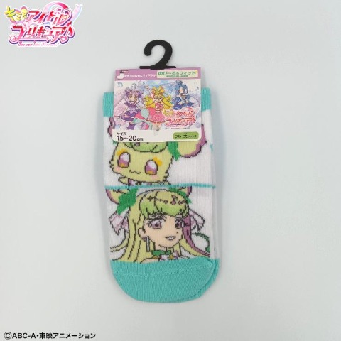キッズ　クルーソックス（15-20cm・プリキュア）