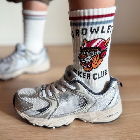 キッズ　クルーソックス（13-18cm・AMBERROAR）