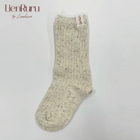 キッズ　クルーソックス（15-20cm・LienRuru）