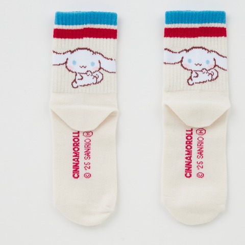 キッズ　ソックス（19-24cm・シナモロール）