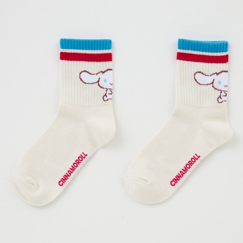 キッズ　ソックス（19-24cm・シナモロール）