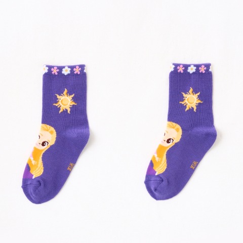 キッズ　ソックス（15-20cm・ラプンツェル）