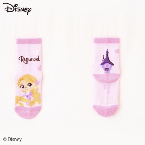 キッズ　ソックス（15-20cm・ラプンツェル）