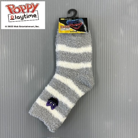 キッズ　モールクルーソックス（15-20cm・Poppy Playtime）