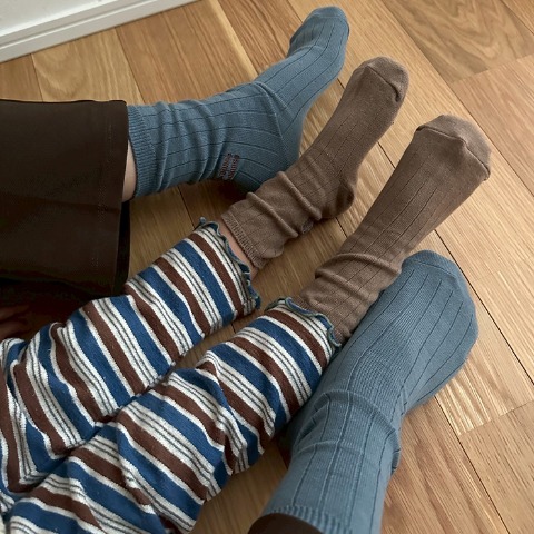 キッズ　3足組ソックス（15-20cm・New Balance×yuri）