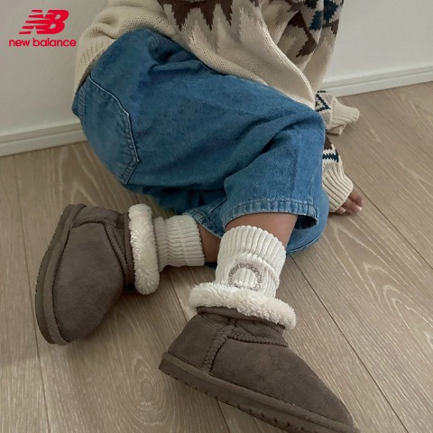 キッズ 　3足組ソックス（15-20cm・New Balance×yuri）