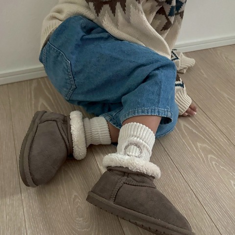 キッズ 　3足組ソックス（15-20cm・New Balance×yuri）