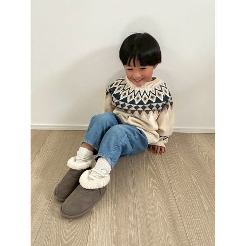 キッズ 　3足組ソックス（15-20cm・New Balance×yuri）