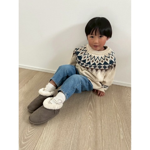 キッズ 　3足組ソックス（15-20cm・New Balance×yuri）