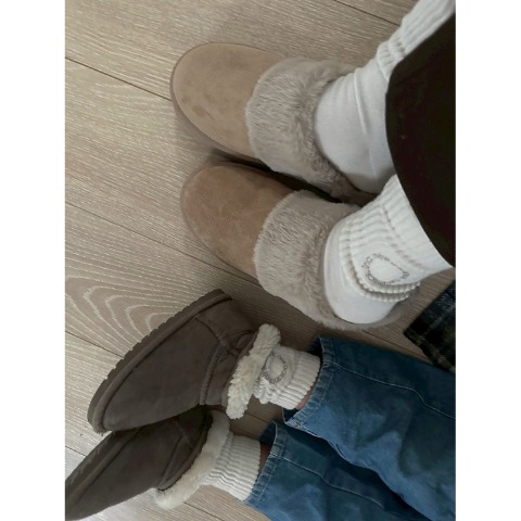 キッズ 　3足組ソックス（15-20cm・New Balance×yuri）