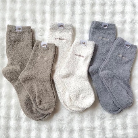 キッズ　3足組ソックス（15-20cm・New Balance×yuri）