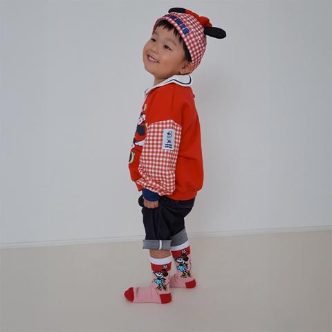 キッズ　ソックス（15-20cm・はるぴのママ / ディズニー）