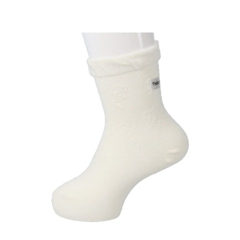 キッズ　クルーソックス（15-20cm・青木菜花）