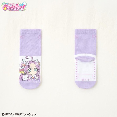 キッズ　クルーソックス（15-20cm・プリキュア）