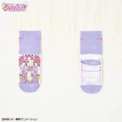 キッズ　クルーソックス（15-20cm・プリキュア）