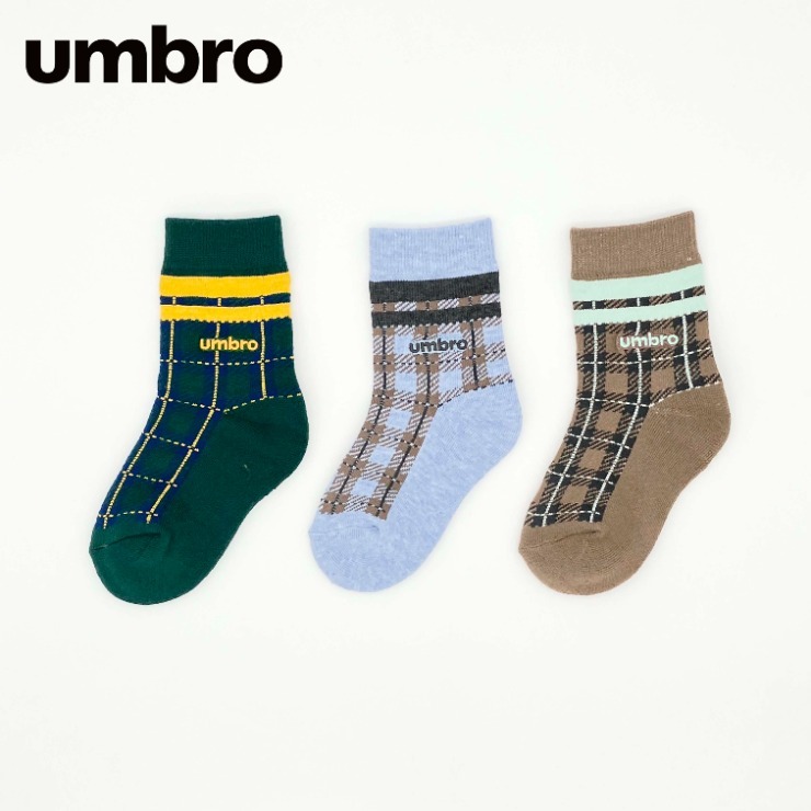 キッズ 3足組ソックス（15-20cm）（umbro×10kun） | しまむら