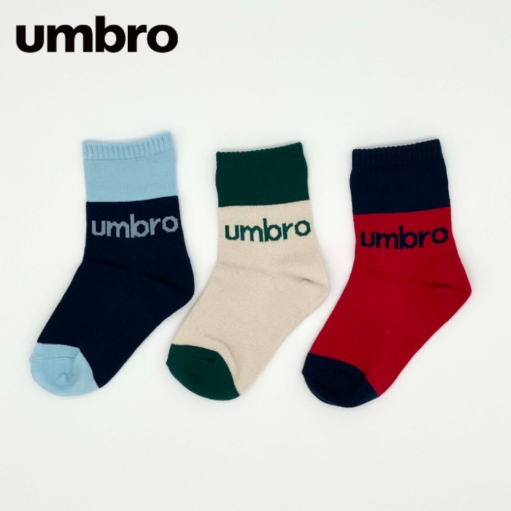 キッズ 3足組ソックス（15-20cm）（umbro×10kun） | しまむら