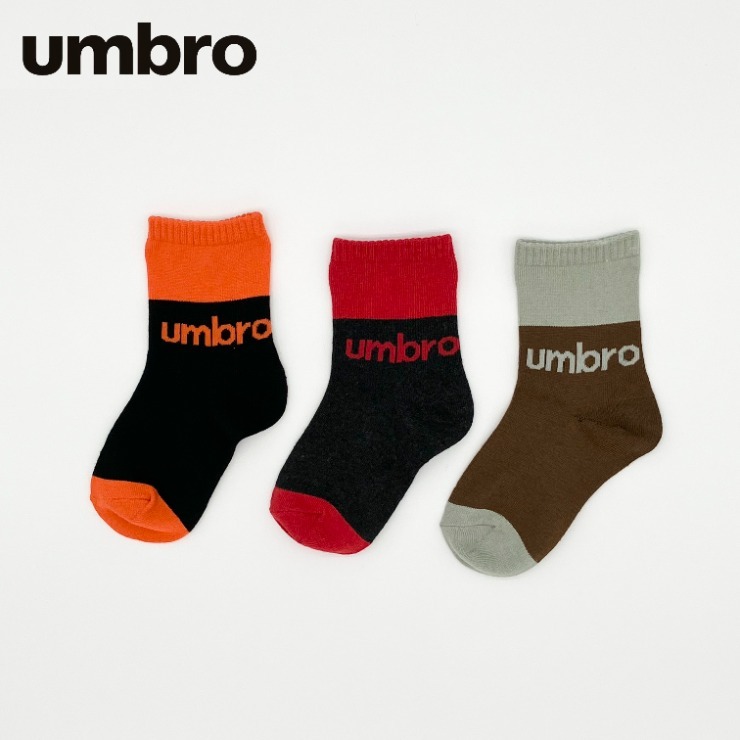 キッズ 3足組ソックス（15-20cm）（umbro×10kun） | しまむら