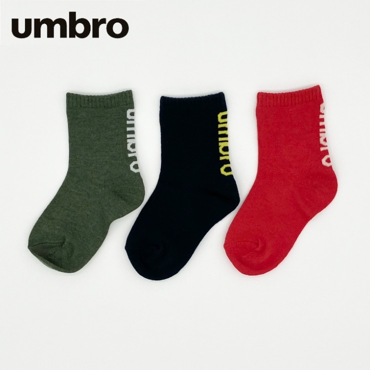 キッズ 3足組ソックス（15-20cm）（umbro×10kun） | しまむら