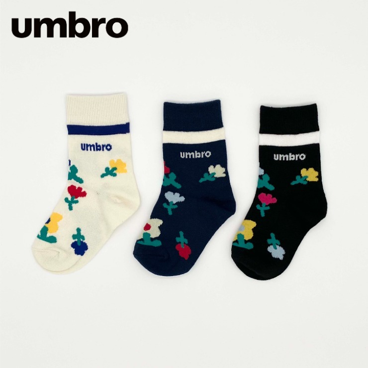 キッズ 3足組ソックス（15-20cm）（umbro×10kun） | しまむら