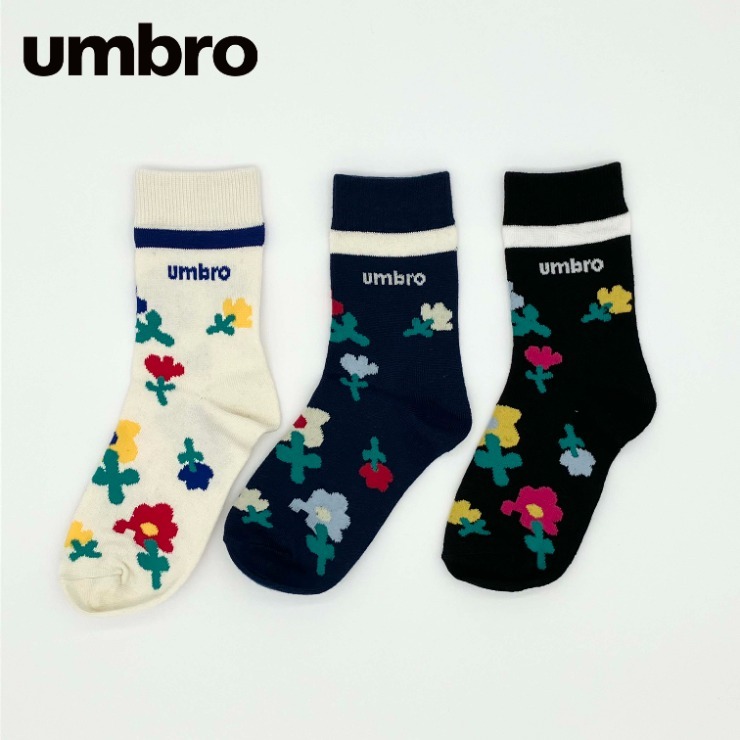 キッズ 3足組ソックス（19-24cm）（umbro×10kun） | しまむら