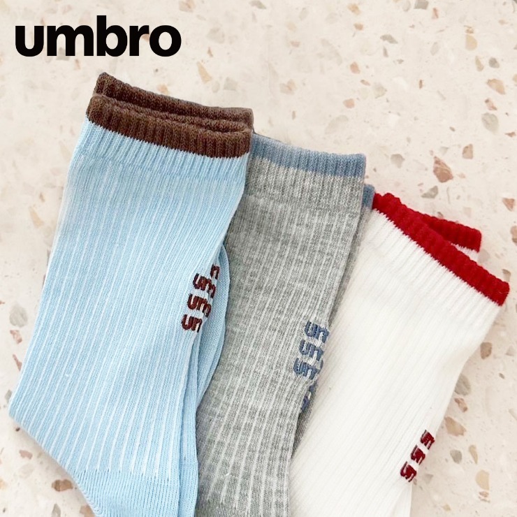 キッズ 3足組ソックス （19-24cm umbro×yuri） | しまむら | しまむら