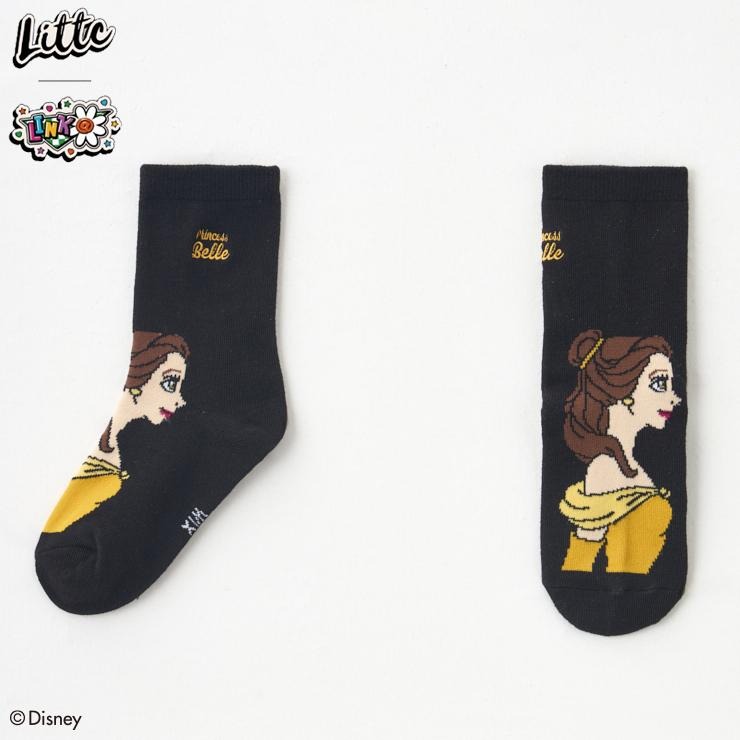 キッズ ソックス（15-20cm・LINK@×LITTC・Disney） | しまむら