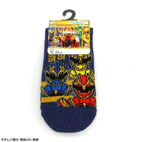 キッズ　スニーカーインソックス（15-20cm・戦隊）