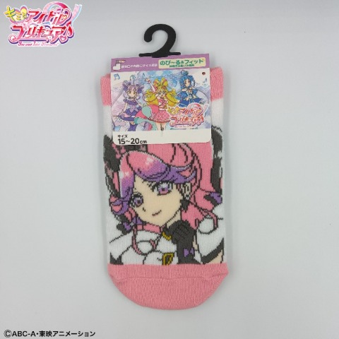 キッズ　スニーカーインソックス（15-20cm・プリキュア）