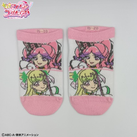 キッズ　スニーカーインソックス（15-20cm・プリキュア）