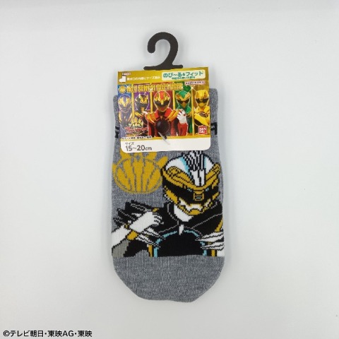 キッズ　スニーカーインソックス（15-20cm・戦隊）