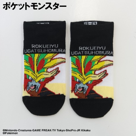 キッズ　スニーカーインソックス（15-20・19-24cm / ポケットモンスター）
