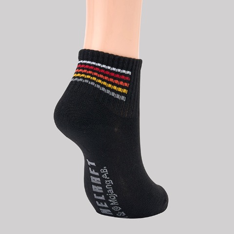 キッズ 3足組ショートソックス（19-24cm・マインクラフト）