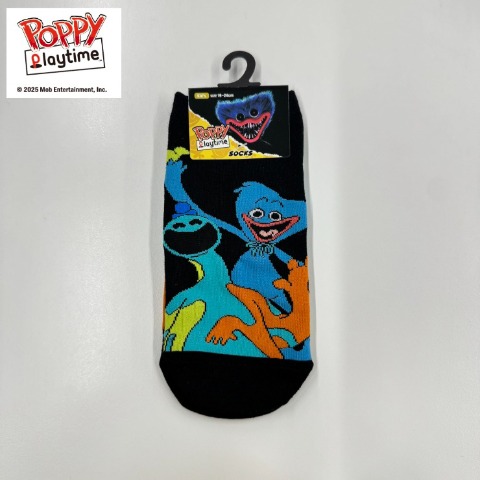 キッズ　スニーカーインソックス（19-24cm・Poppy Playtime）