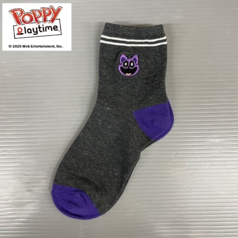 キッズ　クォーターソックス（19-24cm・Poppy Playtime）