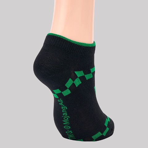 キッズ スニーカーソックス（19-24cm・マインクラフト）