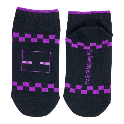 キッズ スニーカーソックス（19-24cm・マインクラフト）
