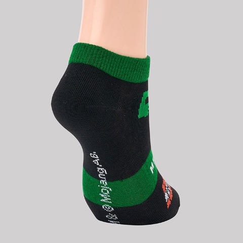 キッズ スニーカーソックス（19-24cm・マインクラフト）