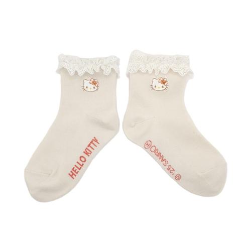 キッズ　ソックス（15-20cm・ハローキティ）