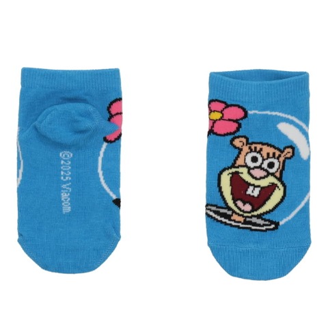 キッズ　6足組ソックス（15-20cm　スポンジボブ）