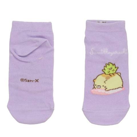 キッズ　6足組スニーカーインソックス（19-24cm・すみっコぐらし）